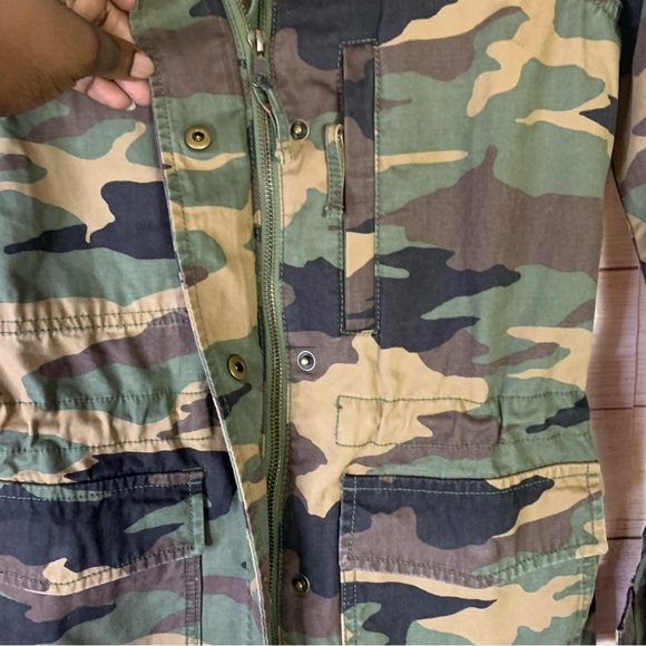 Madewell Dispatch Camo Jacket Size XXS - Picture 8 of 9